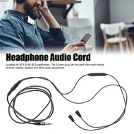 JONY1PH Headphone Audio Cord, with Volume Control and Mic Function 3.5mm Plug Braided Wire, Flexible