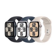 Apple Watch SE2 GPS 44mm 鋁金屬錶殼＋運動錶帶 (S/M) _ 台灣公司貨 ＋ 贈二