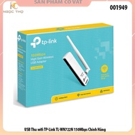 USB Thu wifi TP-Link TL-WN722N 150Mbps Chính Hãng - full vat