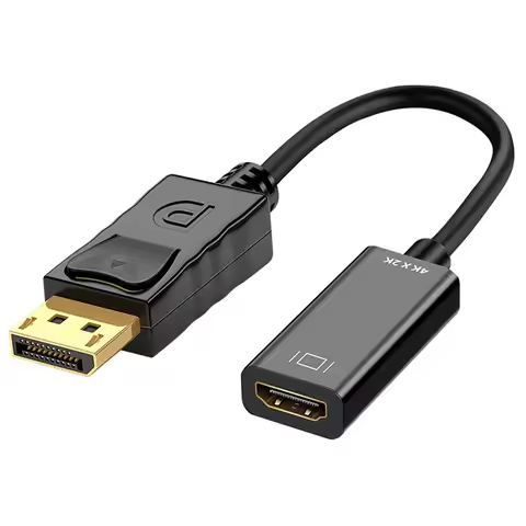 DP Adapter DP To HDMI-compatible 4K DisplayPort To HDMI-compatible Converter 4K 1080P Male PC Displa