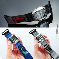 AE1200 Nylon Watch band For Casio AE-1200/1300 A158 A168 F91w A159/A169 sports Breathable Watch Stra
