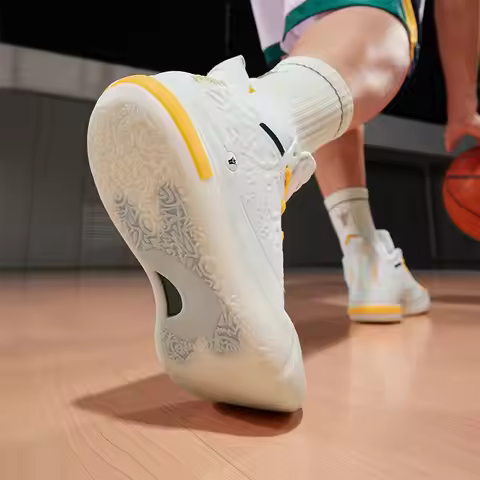 361 Degrees Joker 1 GT PE Men Basketball Shoes Trendy Leather Lightweight Shock-Absorbing Wear-resis