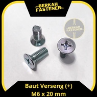 Screwdriver Verseng Bolt + M6 x 20 mm