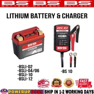 BS LITHIUM BATTERY BATERI BSLi-02 BSLi-04/06 BSLi-10 BSLi-12 CHARGER & MAINTAINER BS 10