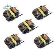 Power Transformer 5Pcs 15KV High Frequency Voltage Inverter Voltage Coil Arc Generator Step Up Boost