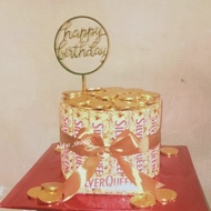 BEST SELLER!!! snack tower ulang tahun Coklat Silverqueen