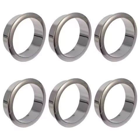 6Pcs Desk Wire Hole Covers Nylon Cable Hole Caps Durable Organizer for Office Computer Desk Cable Ma