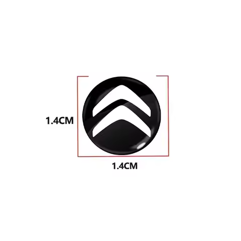 14mm Car Key Emblem Stickers Auto Control Key Logo Accessories For Citroen C1 C2 C3 C4 C5 C6 C8 C4L 