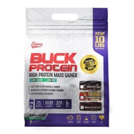 Halal Fitness Gym Supplement: Berro Labs Buck Protein Mass Gainer (10lbs) - Muscle Weight Gainer Mas