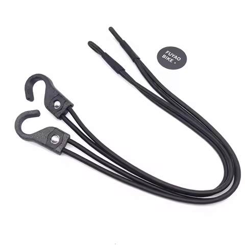1 pair of bicycle rack elastic ropes suitable for Brompton rear rack tying ropes for c line p line t