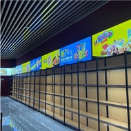 Snack Rack Mother and Baby Shelf Convenience Store Stationery Steel Wood Red Wine Cabinet Wooden Isl