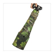 เคสป้องกันเลนส์กล้องแบบพกพาแบบมีลายพรางสำหรับกล้อง Nikon AF-S600mmF4E FLEDVR คลุมแบบนิ่ม ทนทานต่อการ