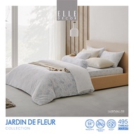 Elle Decor ชุดผ้าปูที่นอน 6 ฟุต 5 ชิ้น รุ่น JARDIN DE FLEUR รหัสสี ELLE JARDIN-01 ส่งฟรี