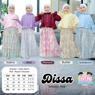 BIMY SHOP [100% ORIGINAL NSK] DISSA TIFA GIRLS' SKIRT SET
