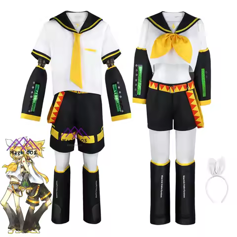 Anime New Arrival Rin Len Cosplay Costume From Kagamine Len JK Uniform for Halloween Comic Con Cospl