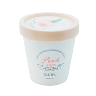 KDK LIGHT AND MOISTURING BODY SCRUB (PEACH) -200G