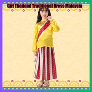Girl Traditional Dress Indonesia Muslim Ethnic Costume For Halloween Christmas