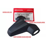 ADV 150 COVER, RR. FENDER UPPER 80106-K0W-N00