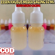 ESSEN MICRO CACING KEMASAN 10 ML UNTUK IKAN MAS LELE MUJAIR NILA PATIN BAWAL DLL TARGET BABON IKAN R