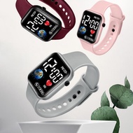 LED Electronic Watch Fashion Waterproof Watch Sport Wristwatch Silicone Unisex Jam Tangan Smartwatch