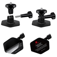 K&F Concept Flexible Adhesive Helmet Mount use Genuine 3M for GoPro Hero13/12/11/10/9/8 Max DJI Acti