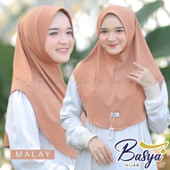 (Qiqi Hijab) MALAY DAGU •hijab malay dagu jersey•jilbab bergo instan•kerudung instan••