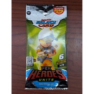 BoBoiBoy Galaxy Card Pek Heroes Unite 3/9 - Boboiboy Solar