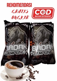 Kopi Bubuk Badak Lampung Pringsewu Lampung Asli Original Isi 200 gram Promo Gratis Ongkir