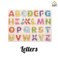 Wooden Hand Grab Boards 3D Puzzle Toys Cognition Tangram Jigsaw Educational Toys for Kids