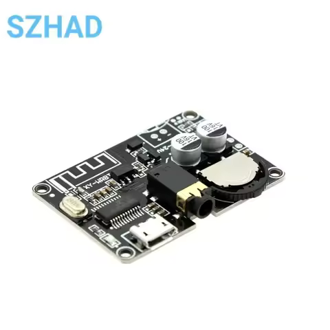 Bluetooth-Compatible  5.0 Audio Receiver Board MP3 Lossless Decoder Board Wireless Stereo Music Modu