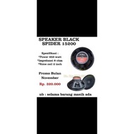 Speaker Black Spider 15Inch 15200 Spiker Black Spider Bs 15200