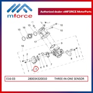 QJMOTOR AX200S AX200 TPS THREE-IN-ONE SENSOR 280034320010 ORIGINAL QJMOTOR