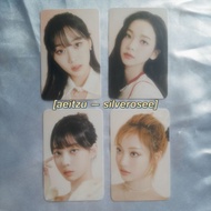 photocard pc aespa sg22 karina winter ningning giselle