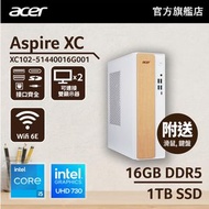 acer - XC102-51440016G001 | i5 14400 | 16GB | 1TB 桌上電腦