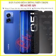 Anti-peeping sticker for Realme Q5i 5G - Flexible nano sticker