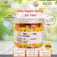 QNA Farm Ginger Jam 300g Prevents Sore Throat and Motion Sickness - Meets 3-Star OCOP Standards
