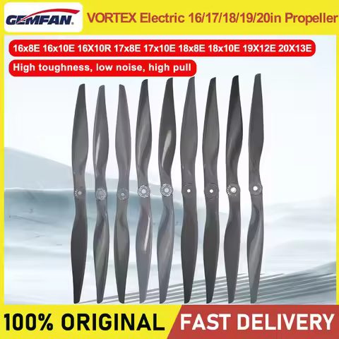 GEMFAN VORTEX Electric Propeller 16/17/18/19/20in E/R Fixed wing unmanned aerial vehicl