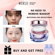 HEXZE lazy cream Brightening Moisturizer  Cream Tone Up Skin Rejuvenation Dark Spots Tighten Pores