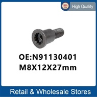 FOR Cylinder Fitting Screw W. Inner M8X12X27 N91130401 Timing Chain Guide Rail Bolt M8X12X27mm M8*12