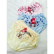 Cute silver nine Children's Panties 1-8 Years