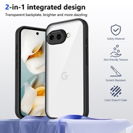 Casing for Google Pixel 9a 5G Pixel9a GXQ96 GTF7P G3Y12 Phone Case Clear Acrylic Transparent Soft Si