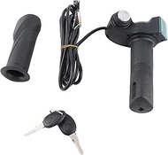 Universal Electric Bike Twist Throttle Grips, 12V to 99V Compatible Throttle Handle with Real - Time