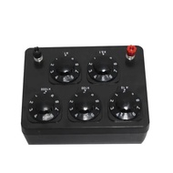 0-9999 Ohm Variable Resistance Box Five-speed Physics Experiment Rheostat Resistance Substitution Bo