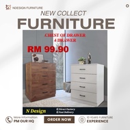 [N Design] Almari Pakaian Murah / Almari Laci / Chest Drawer /  Wardrobe Clothes / Storage Drawer