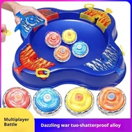 🔥Gift🔥Luminous Battle Gyro Spinner Alloy Duel Top with Sparkle Light Interactive Multiplayer Game Be