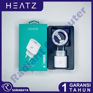 Heatz ZA68e Charger 20W fast charging with C to C cable