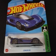 Hot Wheels CZINGER 21C First Edition Color Blue My Mind