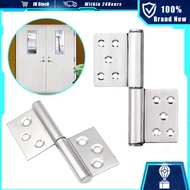 3" 4" 5" Stainless Steel Pvc Flag Hinge Toilet Bathroom Security Door Welding Butterfly Hinges