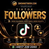 DMSM NETWORK 1K TT NON DROP MALAYSIA FOLLOWERS
