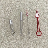 Watch Silver Red Watch Needle Green Luminous Four Needles Suitable for Japan NH35/34/36/4R/7S/NH70 M